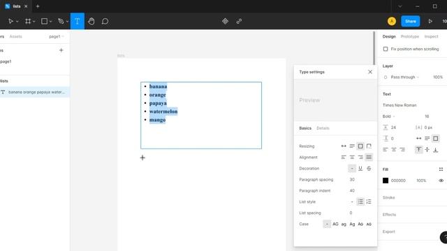 How to create numbered and unordered lists in figma? смотреть онлайн