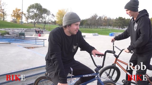 GAME OF BIKE! ROB VS MITCH! смотреть онлайн