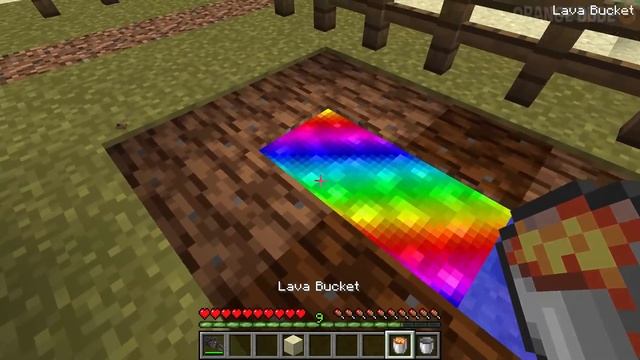LAVA + WATER + RAINBOW + PORTAL LIQUID in Minecraft ! NEW SUPER LIQUID ? смотреть онлайн