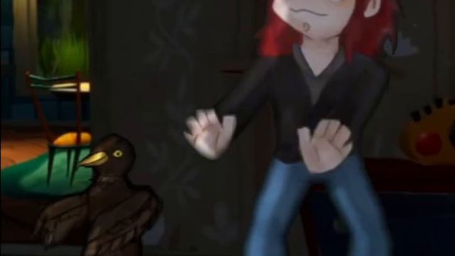 Что мы делаем с вороном в 3 часа ночи Жуткого месяца! (Знали что ворона зовут Ревен?) смотреть онлайн