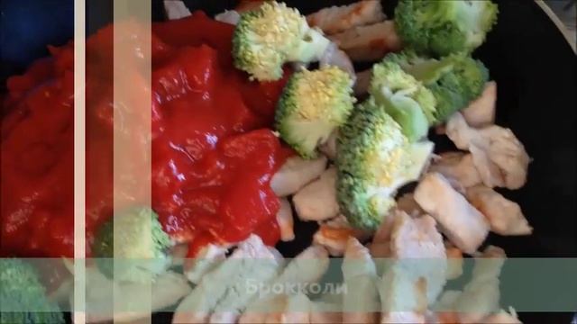 Кулинарный рецепт Второе блюдо Филе индейки с овощами смотреть онлайн