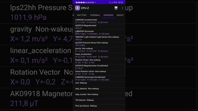 Samsung Note10 Plus CPU-Z Technical Device Specifications смотреть онлайн