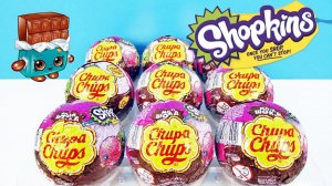 ШОПКИНС Чупа Чупс! Новая серия игрушки мультик Shopkins 2018! Unboxing NEW Surprise Eggs Chupa Chups