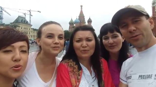 Русские народные казачьи песни на Красной Площади! Москва. смотреть онлайн