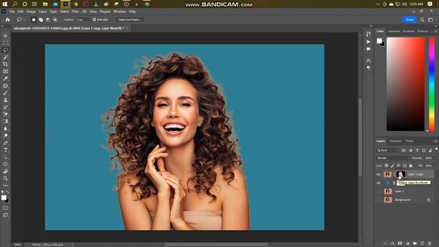 Quickly Remove Background by Photoshop 2022.|| Separate Hair from Background.|| GZ Pixel. смотреть онлайн