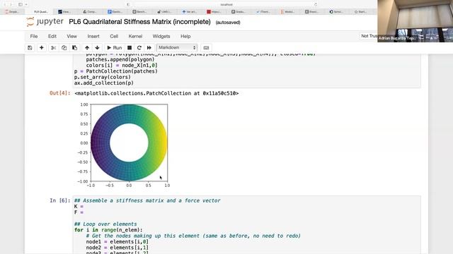 ME489 Introduction to FE Python Lab 6 Linear elasticity with quadrilaterals смотреть онлайн