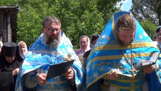 9 июля 2018г Праздник Тихвинской иконы п Холмечи смотреть онлайн