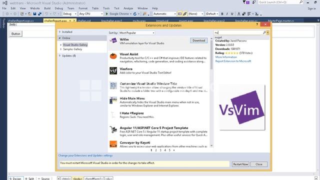 install NuGet Package Manager for Visual Studio 2015 смотреть онлайн