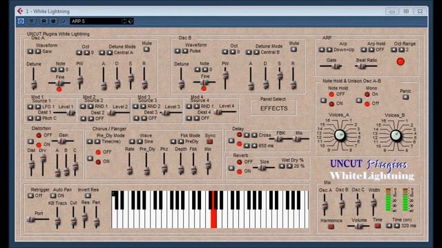 WHITE LIGHTNING BY Uncut Plugins video 2 смотреть онлайн