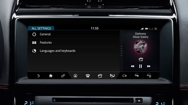 Jaguar XE 2017 | InControl Touch Pro Settings смотреть онлайн