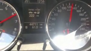 Ниссан Кашкай  1,6 мех. разгон от 0 до 100