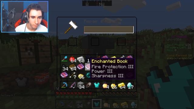 Minecraft UHC but all ores are LOOT CHESTS... смотреть онлайн