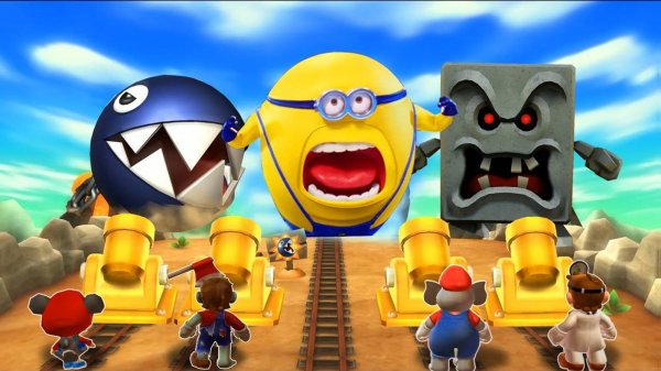 Вечеринка Mario! Атака БОССов!