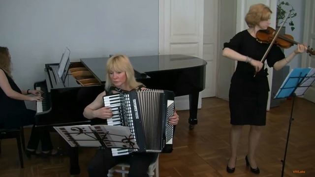 "Забвение" (Астор Пьяццолла), Заруцкая Ирина - скрипка, Богданова Татьяна - аккордеон. смотреть онлайн