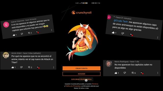 Video no disponible crunchyroll | SOLUCIÓN! смотреть онлайн