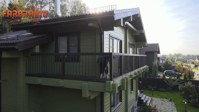 FARBRAUM Профессиональная покраска деревянных домов смотреть онлайн