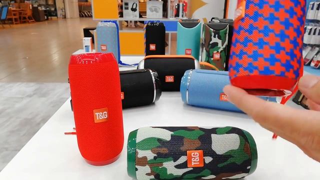 TG117 OUTDOOR SPEAKER ( BLUETOOTH , WATERPROOF , WIRELESS , CARD FM RADIO & AUX INPUT ) смотреть онлайн