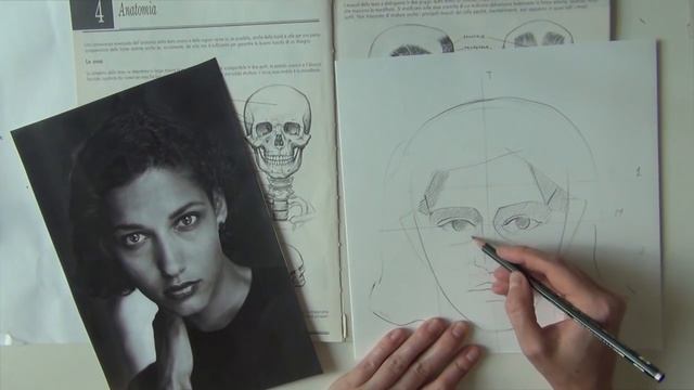 Come realizzare un ritratto realistico con la tecnica del Chiaroscuro - Tutorial [HD] смотреть онлайн