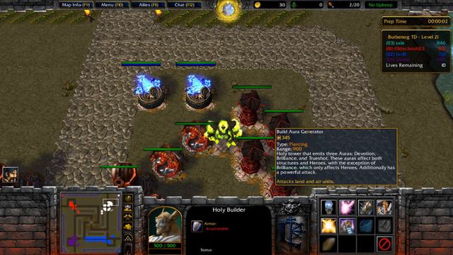 Burbenog TD V2.34e Legends ( -random ) - Warcraft 3 - Battlenet