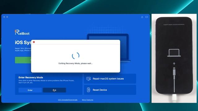 ReiBoot V9.0.0 User Guide: How to Get Out of Recovery Mode with 1 Click - 2023 Update смотреть онлайн