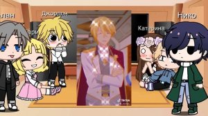 ?Реакция аниме: "моя реинкарнация в отомэ-игру в качестве злодейки" гача лайф?