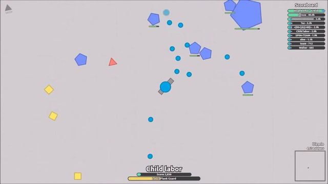 I need to git gud - The story of a Booster | diep.io смотреть онлайн