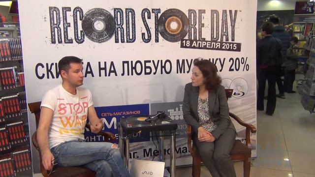 Артем Крылов на Дне Музыкального магазина (Алматы, 2015) смотреть онлайн