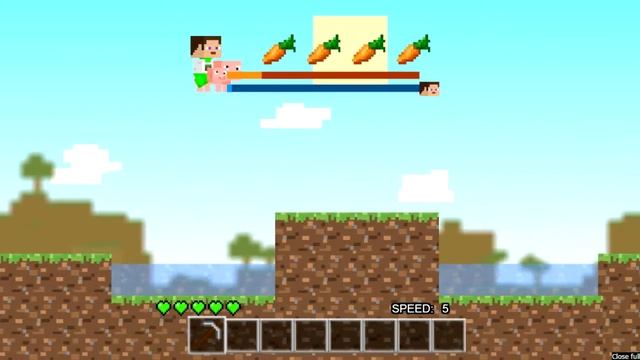 (Flash Games играть) Майнкрафт уже не тот (Creep Craft 2) #1 смотреть онлайн