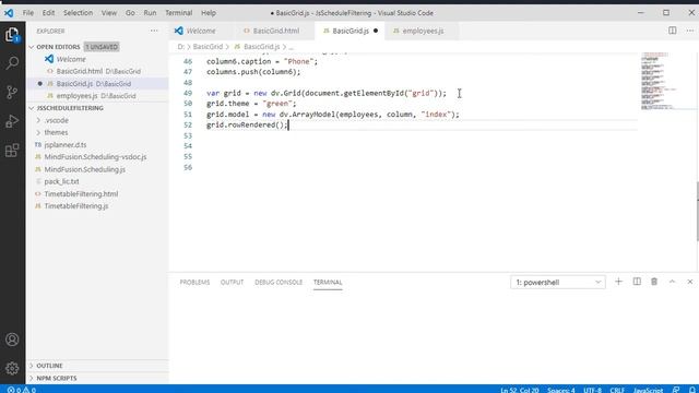 Search and Cycle the Results in a JavaScript Data Grid смотреть онлайн