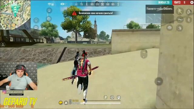 АЗАММ ДОВËЛ БОТА ДО ТОП 1/У АЗАММА СГОРЕЛ МОНИТОР/FREE FIRE