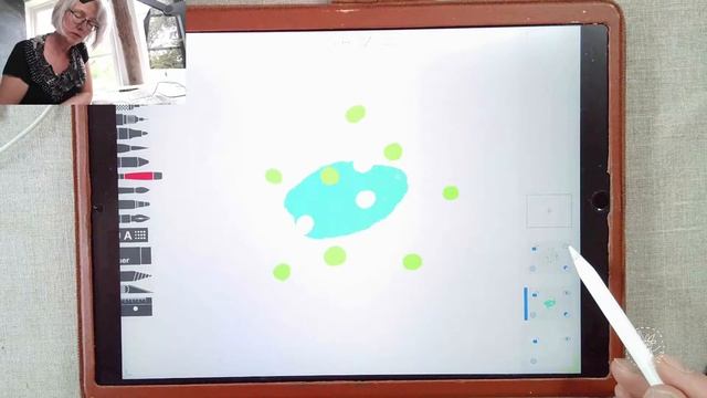 Using layers in the "Sketches" app on the iPad смотреть онлайн