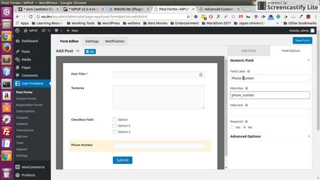 advance custom field plugin and user Front-end | How to use ACF fields in WP User Frontend Form смотреть онлайн