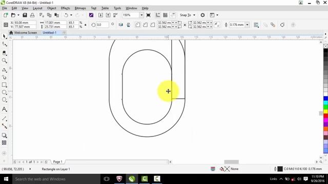How to Design Umbrell Vector Using CorelDraw X8 in Hindi смотреть онлайн
