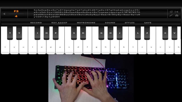 Love Story (Virtual Piano Cover) смотреть онлайн