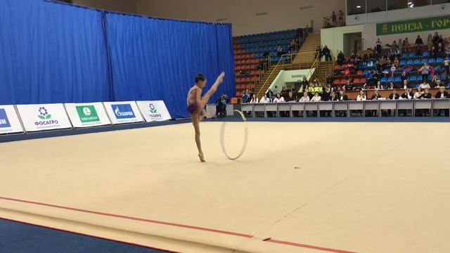 Борисова Мария - 2007 - обруч - «Жемчужины спорта России» смотреть онлайн