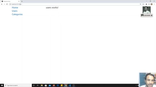 47. Navigating Links in the Page using RouterLink in the angular. смотреть онлайн