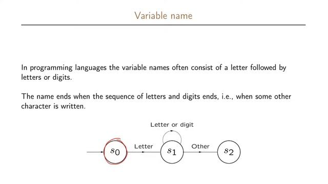 2.6 Parsing Variable Names - State Transition Graph смотреть онлайн