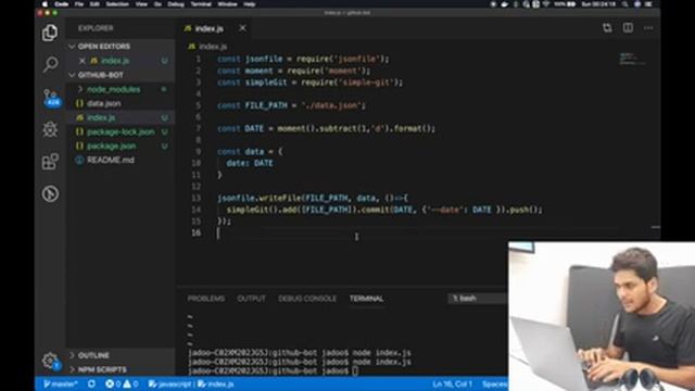 Hack Github Contribution Graph in 20 seconds ? смотреть онлайн