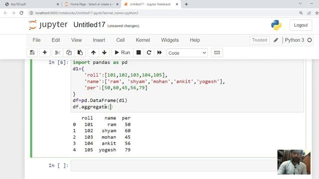 DATA AGGREGATION FUNCTION USING DATAFRAME IN PYTHON PANDAS CLASS 12 IP | MIN,MAX,COUNT,SUM,VAR, STD смотреть онлайн
