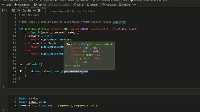 how to update mass data using Polars DataFrame смотреть онлайн