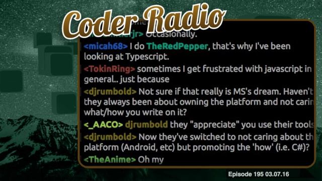 The Xamarin Hand | Coder Radio 195 смотреть онлайн
