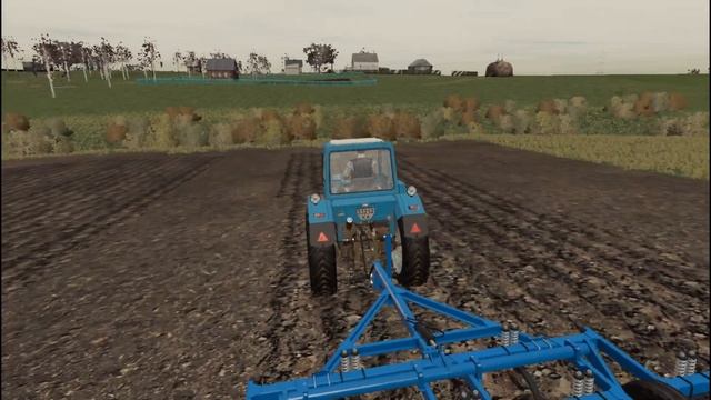 КУЛЬТИВАЦИЯ ПОЛЯ НА МТЗ 80 FARMING SIMULATOR 19 смотреть онлайн