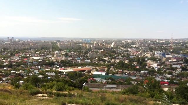 Панорама города Саратова. Panorama of the city of Saratov. 全景城市萨拉托夫的。 смотреть онлайн