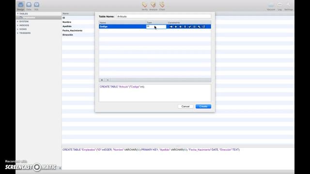 Base de datos en SQlite смотреть онлайн