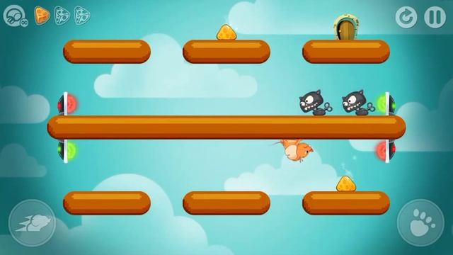 TripTrap 5-2 Game Room 3 cheese Walkthrough смотреть онлайн