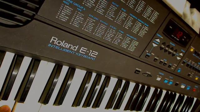 Roland E-12 (sound and styles demonstration) смотреть онлайн