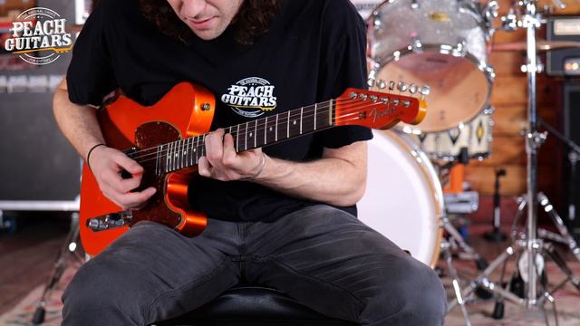 No Talking...Just Tones | Fender Custom Shop LTD 64 Telecaster Relic Aged Candy Tangerine смотреть онлайн