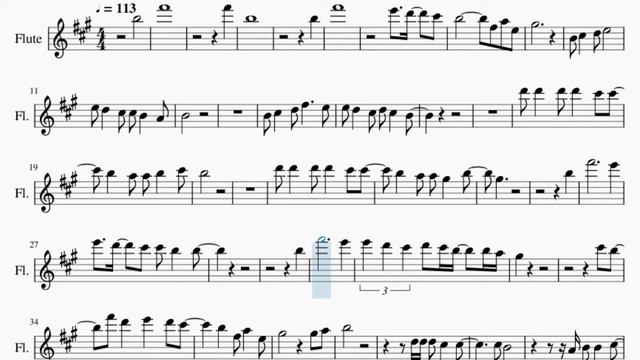 Flute Sheet Music: How to play Wicked Game by Chris Isaak смотреть онлайн