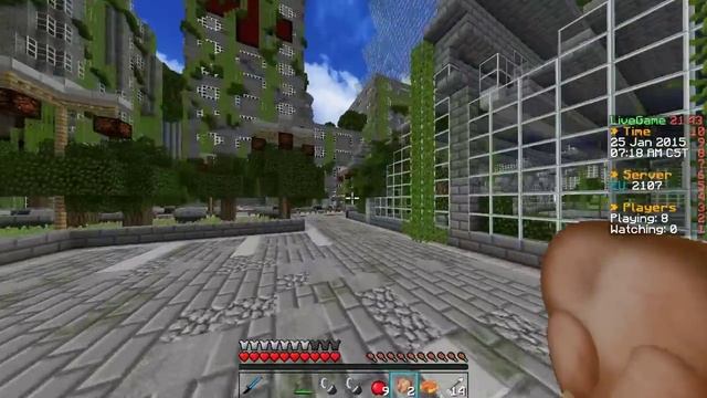 ДАВНО НЕ ИГРАЛИ НА ЭТОЙ КАРТЕ! ГОЛОДНЫЕ ИГРЫ! 507 HUNGER GAMES - MINECRAFT смотреть онлайн