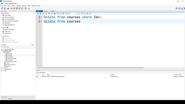 MySQL - Learn MySQL - Delete Records from a Table смотреть онлайн